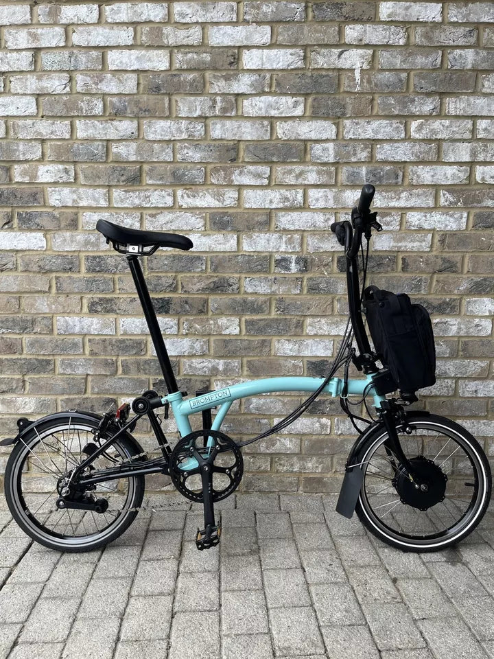 Brompton Electric Turkish Green M6L - (C Line Electric Mid Bar) - Excellent Mint