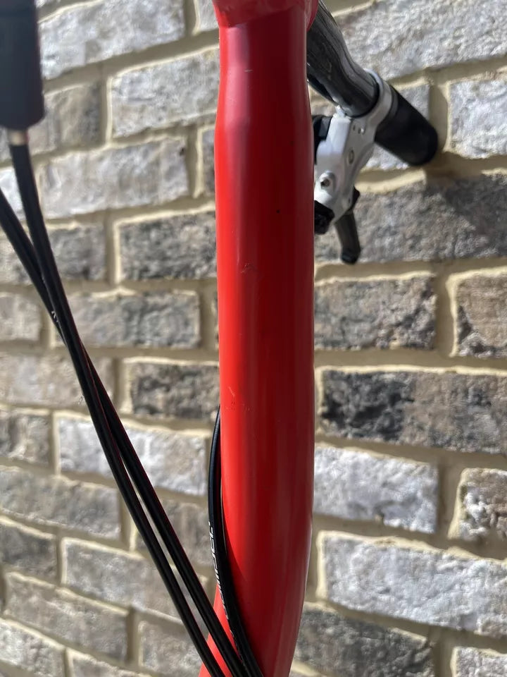 Brompton Red Superlight S2L-X - Low Bar 2 Speed Titanium